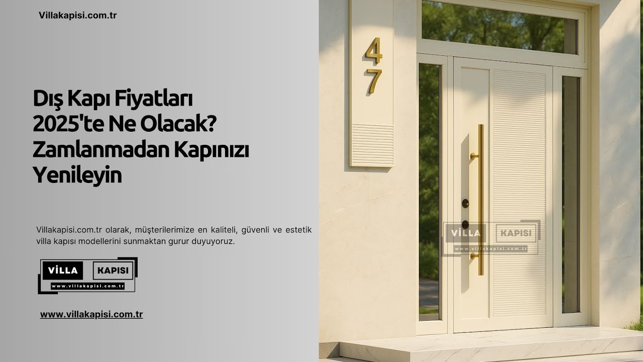 Dış Kapı Fiyatları 2025