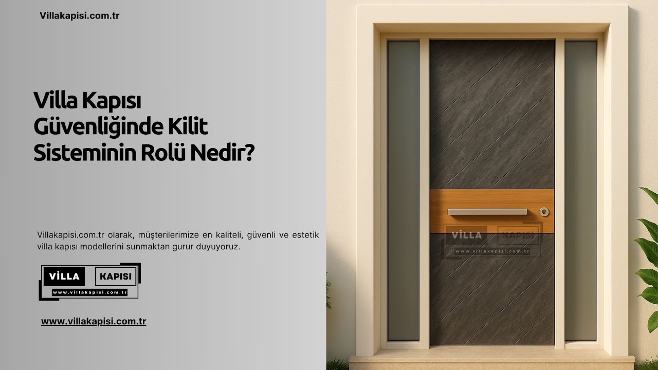 Villa Kapısı Güvenliğinde Kilit Sisteminin Rolü Nedir? #villakapisi #celikkapi #interiordesign