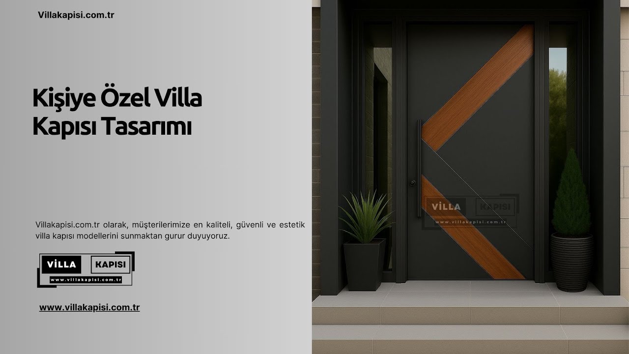 🎨 Kişiye Özel Villa Kapısı Tasarımı Yaptırmak Gerçekten Gerekli Mi? #villakapisi #celikkapi #decor