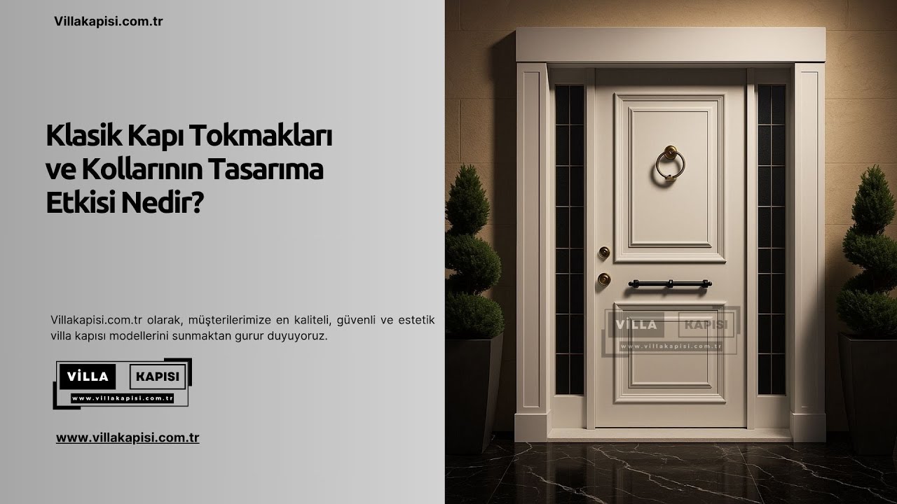 Klasik Kapı Tokmakları ve Kollarının Tasarıma Etkisi Nedir? #villakapisi #celikkapi #interiordesign