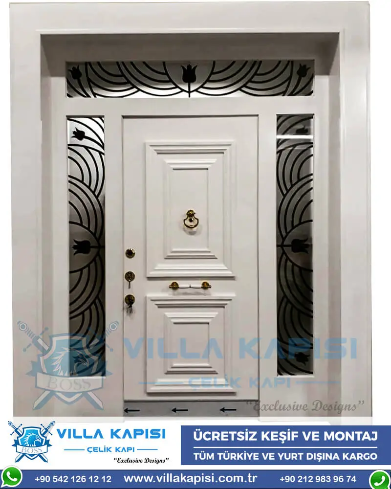307 Villa Kapısı Modelleri İstanbul Villa Giriş Kapısı Kompozit Villa Kapısı Entrance Door Haustüren Sayf qapilari Çelik Kapı