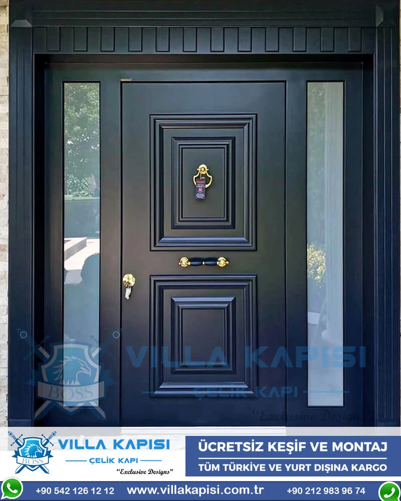 316 Villa Kapısı Modelleri İstanbul Villa Giriş Kapısı Kompozit Villa Kapısı Fiyatları Entrance Door Haustüren Sayf qapilari Çelik Kapı