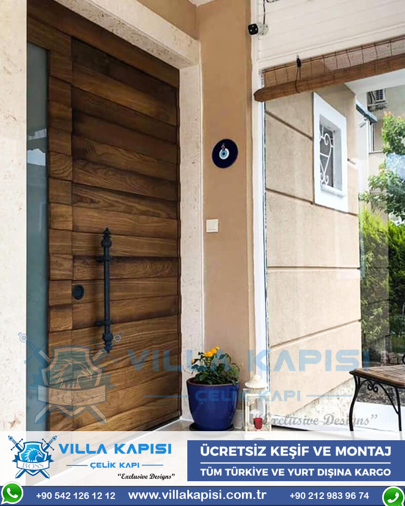 318 Villa Kapısı Modelleri İstanbul Villa Giriş Kapısı Kompozit Villa Kapısı Fiyatları Entrance Door Haustüren Sayf qapilari Çelik Kapı