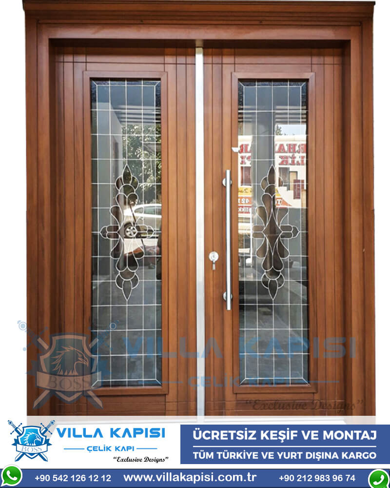 320 Villa Kapısı Modelleri İstanbul Villa Giriş Kapısı Kompozit Villa Kapısı Fiyatları Entrance Door Haustüren Sayf qapilari Çelik Kapı