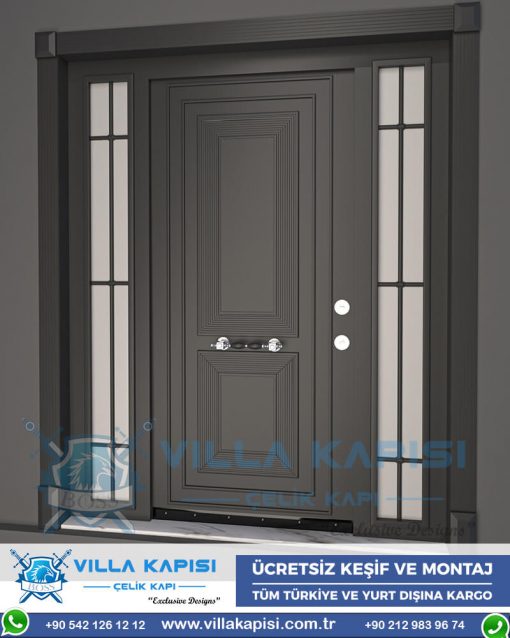 323 Villa Kapısı Modelleri İstanbul Villa Giriş Kapısı Kompozit Villa Kapısı Fiyatları Entrance Door Haustüren Sayf qapilari Çelik Kapı