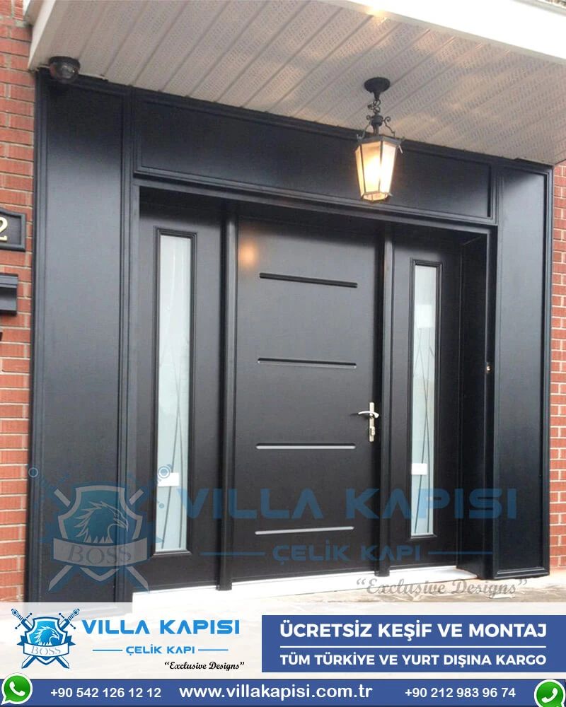 328 Villa Kapısı Modelleri İstanbul Villa Giriş Kapısı Kompozit Villa Kapısı Fiyatları Entrance Door Haustüren Sayf qapilari Çelik Kapı