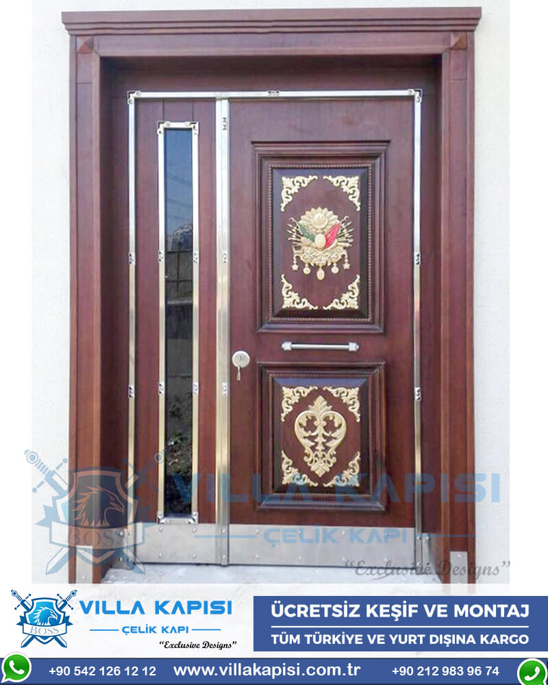 329 Villa Kapısı Modelleri İstanbul Villa Giriş Kapısı Kompozit Villa Kapısı Fiyatları Entrance Door Haustüren Sayf qapilari Çelik Kapı