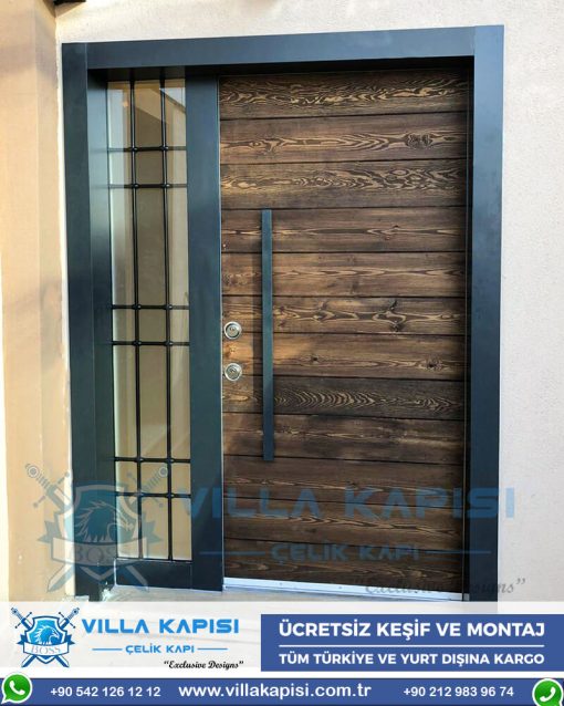 333 Villa Kapısı Modelleri İstanbul Villa Giriş Kapısı Kompozit Villa Kapısı Fiyatları Entrance Door Haustüren Sayf qapilari Çelik Kapı