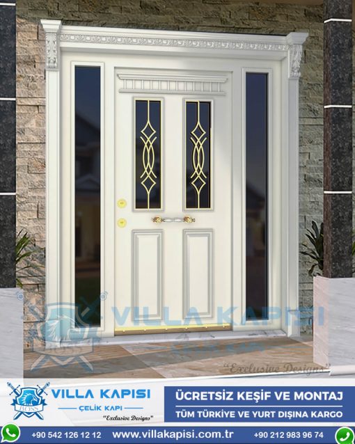 342 Villa Kapısı Modelleri İstanbul Villa Giriş Kapısı Kompozit Villa Kapısı Fiyatları Entrance Door Haustüren Sayf qapilari Çelik Kapı