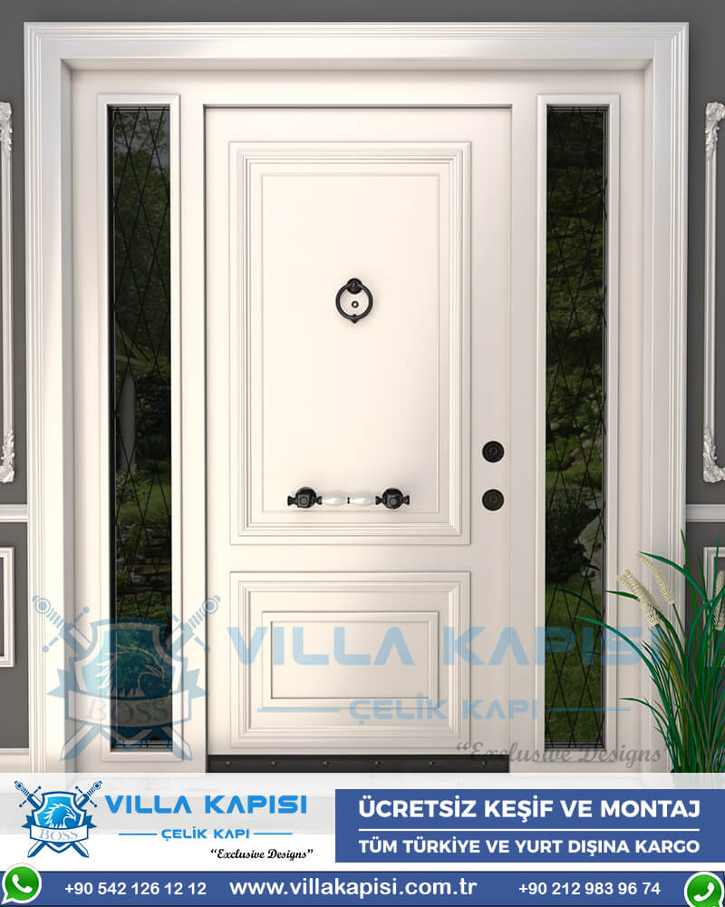 348 Villa Kapısı Modelleri İstanbul Villa Giriş Kapısı Kompozit Villa Kapısı Fiyatları Entrance Door Haustüren Sayf qapilari Çelik Kapı