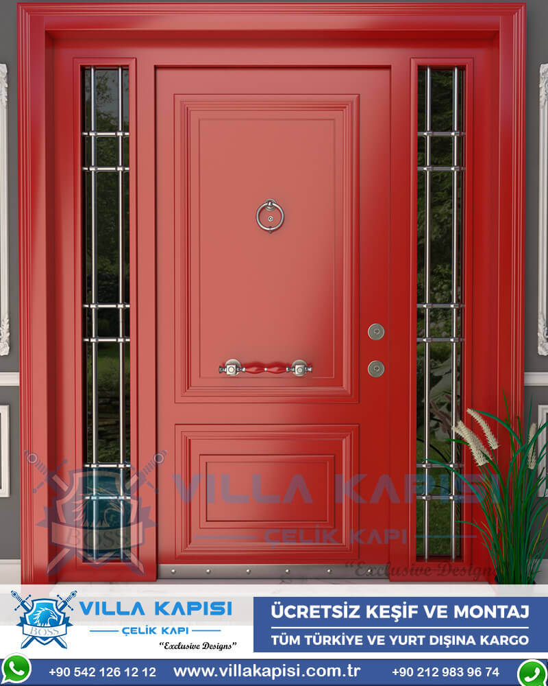 351 Villa Kapısı Modelleri İstanbul Villa Giriş Kapısı Kompozit Villa Kapısı Fiyatları Entrance Door Haustüren Sayf qapilari Çelik Kapı