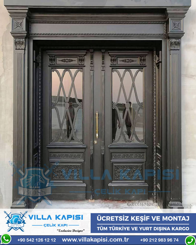 353 Villa Kapısı Modelleri İstanbul Villa Giriş Kapısı Kompozit Villa Kapısı Fiyatları Entrance Door Haustüren Sayf qapilari Çelik Kapı