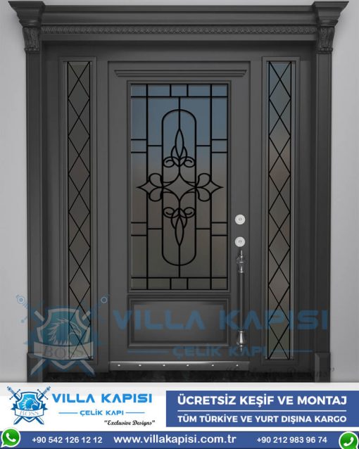 356 Villa Kapısı Modelleri İstanbul Villa Giriş Kapısı Kompozit Villa Kapısı Fiyatları Entrance Door Haustüren Sayf Qapilari Çelik Kapı