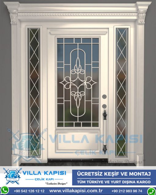 357 Villa Kapısı Modelleri İstanbul Villa Giriş Kapısı Kompozit Villa Kapısı Fiyatları Entrance Door Haustüren Sayf qapilari Çelik Kapı