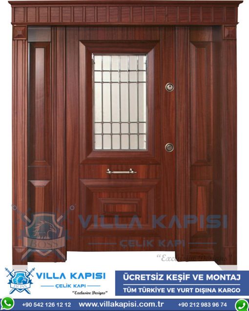 362 Villa Kapısı Modelleri İstanbul Villa Giriş Kapısı Kompozit Villa Kapısı Fiyatları Entrance Door Haustüren Sayf Qapilari Çelik Kapı