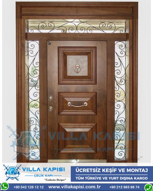 363 Villa Kapısı Modelleri İstanbul Villa Giriş Kapısı Kompozit Villa Kapısı Fiyatları Entrance Door Haustüren Sayf qapilari Çelik Kapı
