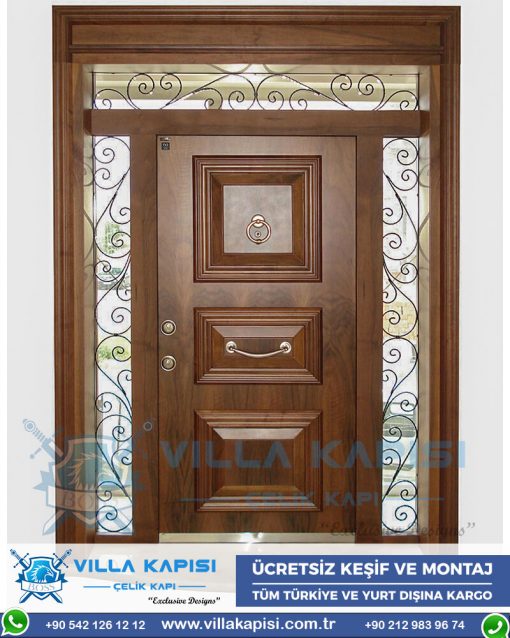 363 Villa Kapısı Modelleri İstanbul Villa Giriş Kapısı Kompozit Villa Kapısı Fiyatları Entrance Door Haustüren Sayf Qapilari Çelik Kapı