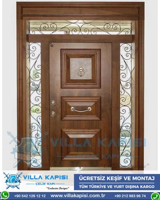 363 Villa Kapısı Modelleri İstanbul Villa Giriş Kapısı Kompozit Villa Kapısı Fiyatları Entrance Door Haustüren Sayf Qapilari Çelik Kapı