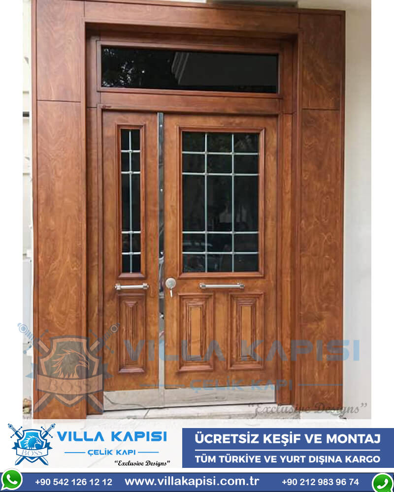 366 Villa Kapısı Modelleri İstanbul Villa Giriş Kapısı Kompozit Villa Kapısı Fiyatları Entrance Door Haustüren Sayf qapilari Çelik Kapı