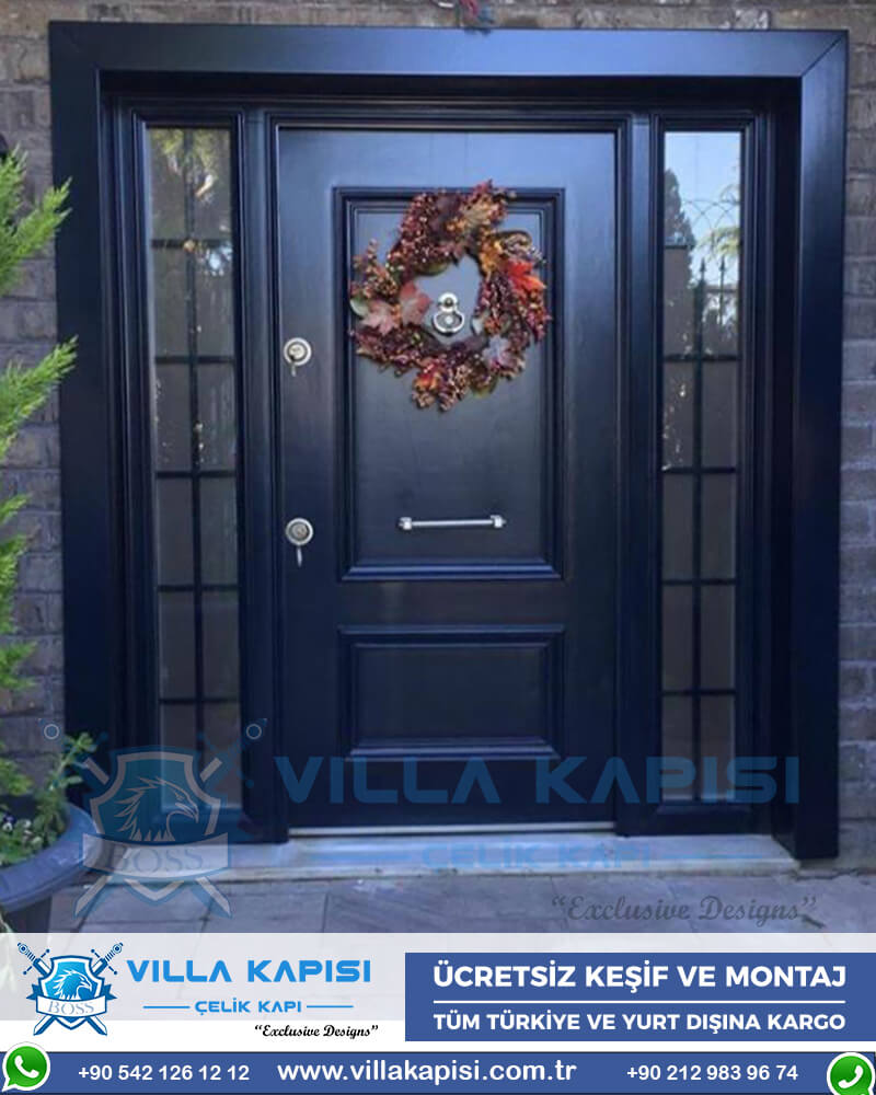 370 Villa Kapısı Modelleri İstanbul Villa Giriş Kapısı Kompozit Villa Kapısı Fiyatları Entrance Door Haustüren Sayf qapilari Çelik Kapı