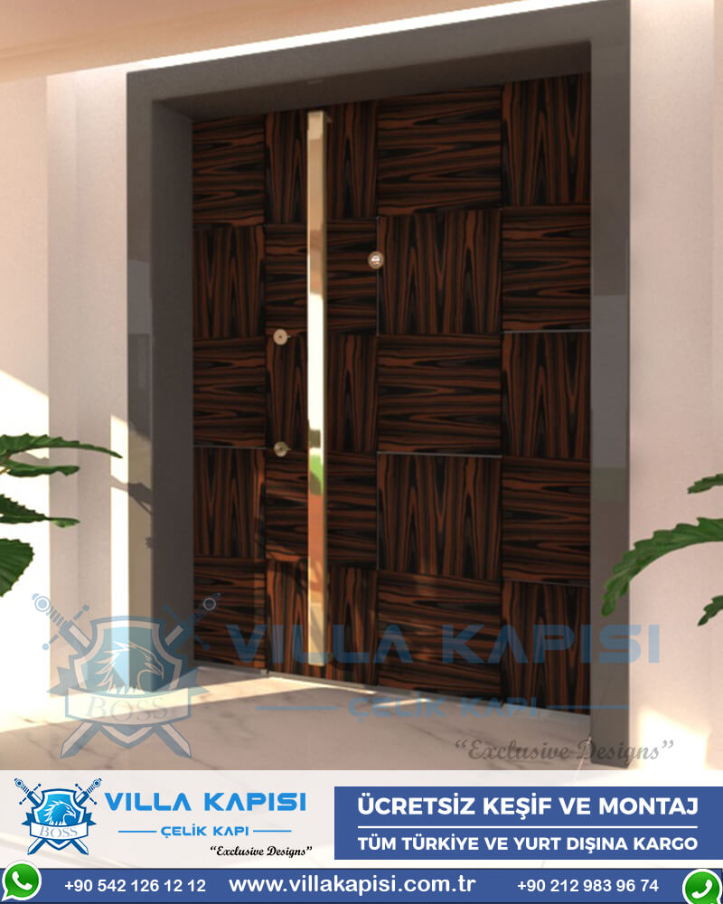 382 Villa Kapısı Modelleri İstanbul Villa Giriş Kapısı Kompozit Villa Kapısı Fiyatları Entrance Door Haustüren Sayf qapilari Çelik Kapı