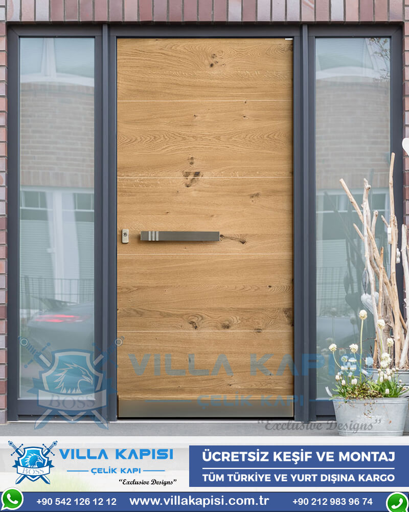 386 Villa Kapısı Modelleri İstanbul Villa Giriş Kapısı Kompozit Villa Kapısı Fiyatları Entrance Door Haustüren Sayf qapilari Çelik Kapı