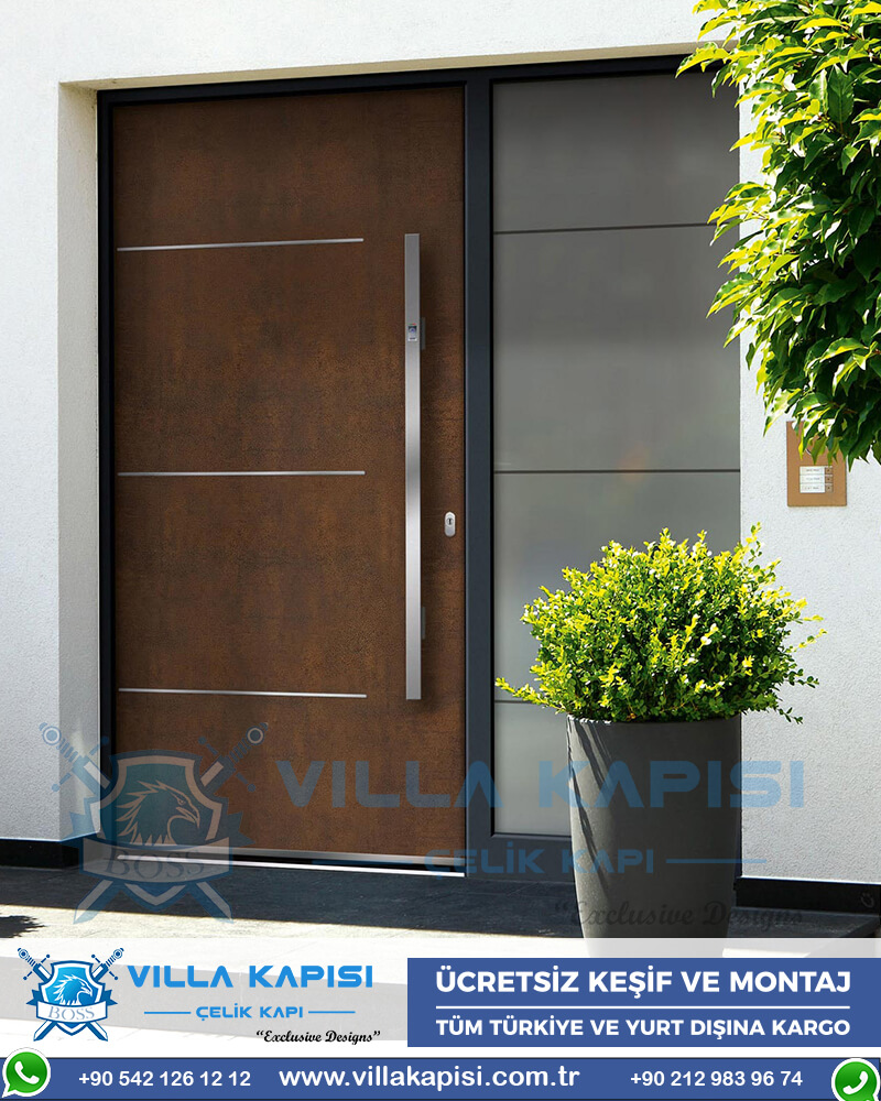 406 Kompozit Villa Kapısı Modelleri Modern Villa Dış Kapı Modelleri Villa Kapısı Fiyatları Entrance Door Steel Doors Haustüren Seyfqapilar Dış Kapı Modelleri