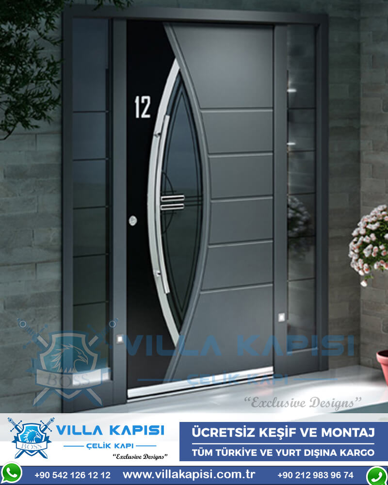 412 Kompozit Villa Kapısı Modelleri Modern Villa Dış Kapı Modelleri Villa Kapısı Fiyatları Entrance Door Steel Doors Haustüren Seyfqapilar Dış Kapı Modelleri