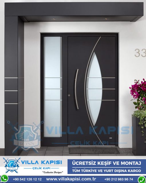 453 Kompozit Villa Kapısı Modelleri Modern Villa Dış Kapı Modelleri Villa Kapısı Fiyatları Entrance Door Steel Doors Haustüren Seyfqapilar Dış Kapı Modelleri