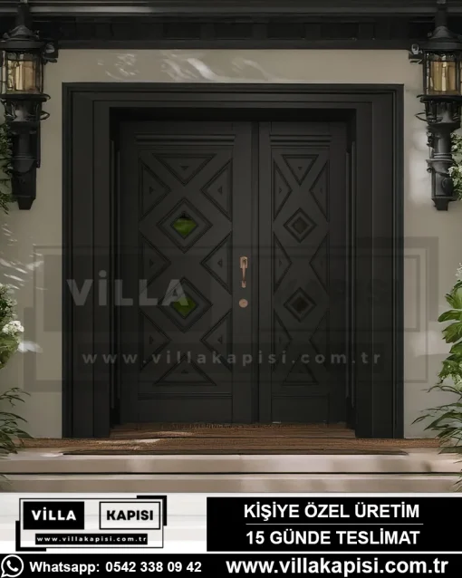 Klasik-Villa-Kapisi-Modelleri-Antik-Sari-Mat-Siyah