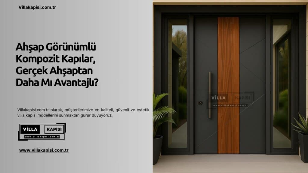 Ahşap Görünümlü Kompozit Kapı Mı, Gerçek Ahşap Mı? 1 Ahşap Görünümlü Kompozit Kapılar, Gerçek Ahşaptan Daha Mı Avantajlı?