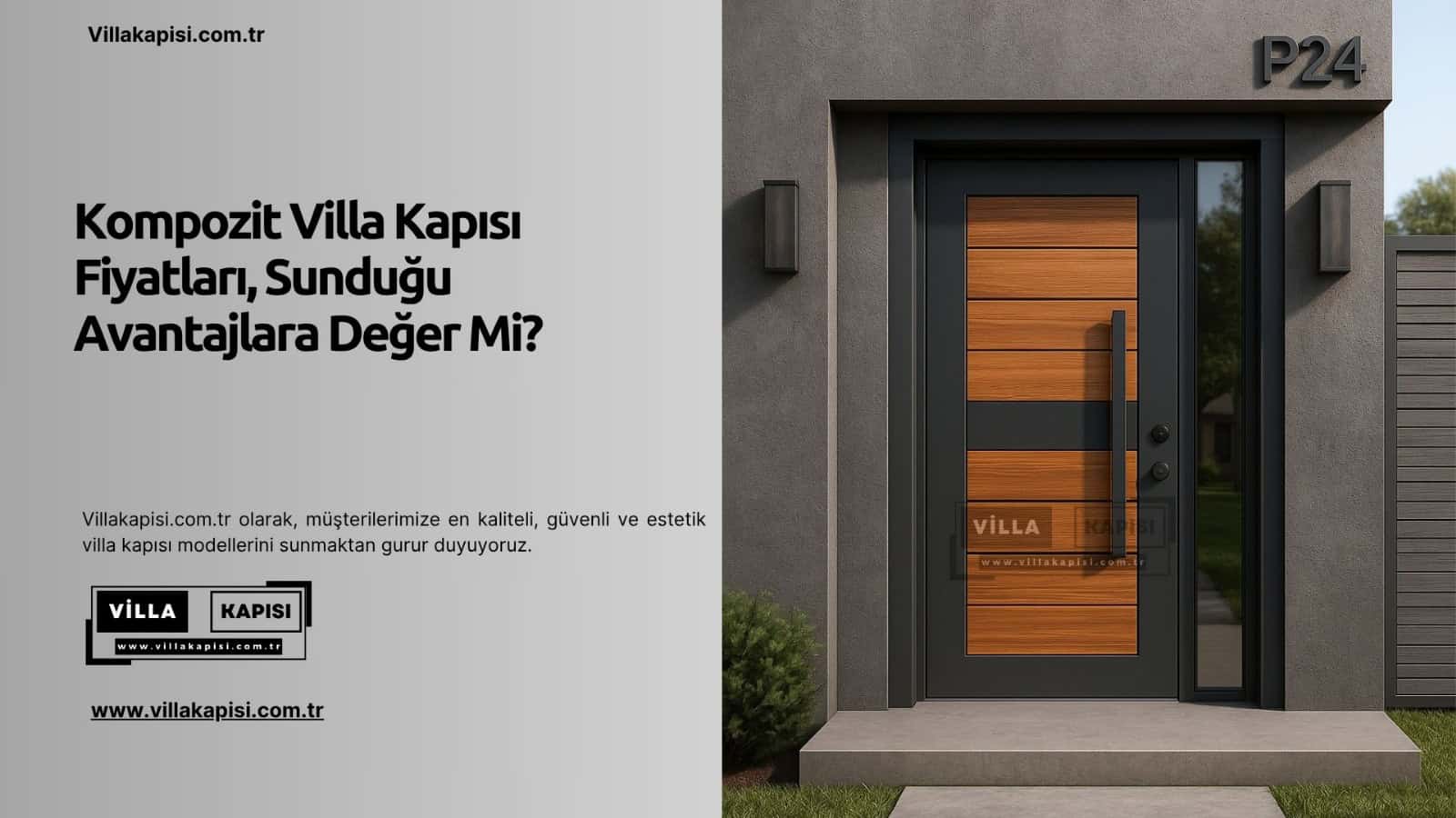 Kompozit Villa Kapısı Fiyatları, Sunduğu Avantajlara Değer Mi?