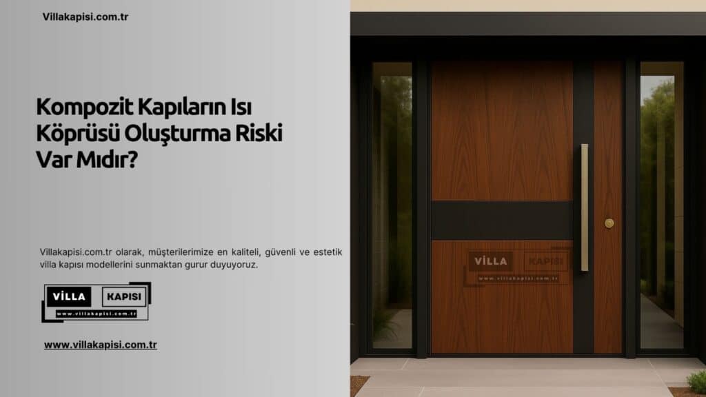 Kompozit Kapıların Isı Köprüsü Oluşturma Riski Var Mıdır?