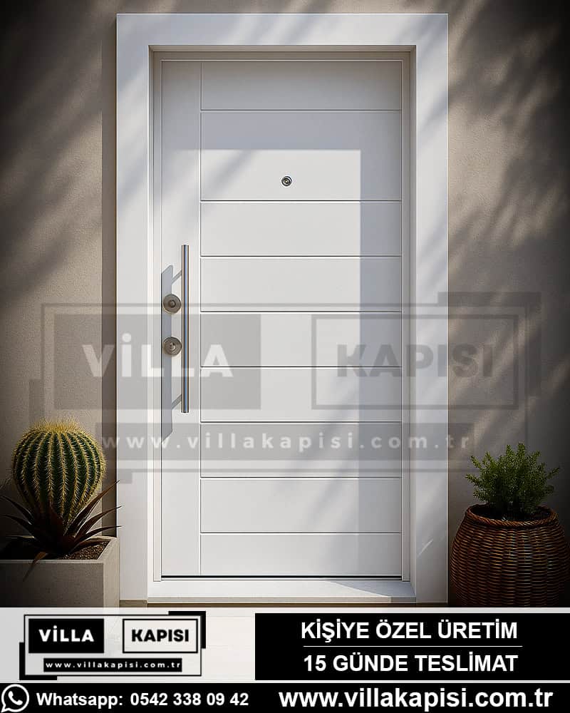 Monaco-Celik-Kapi-Beyaz-Villa-Kapilari