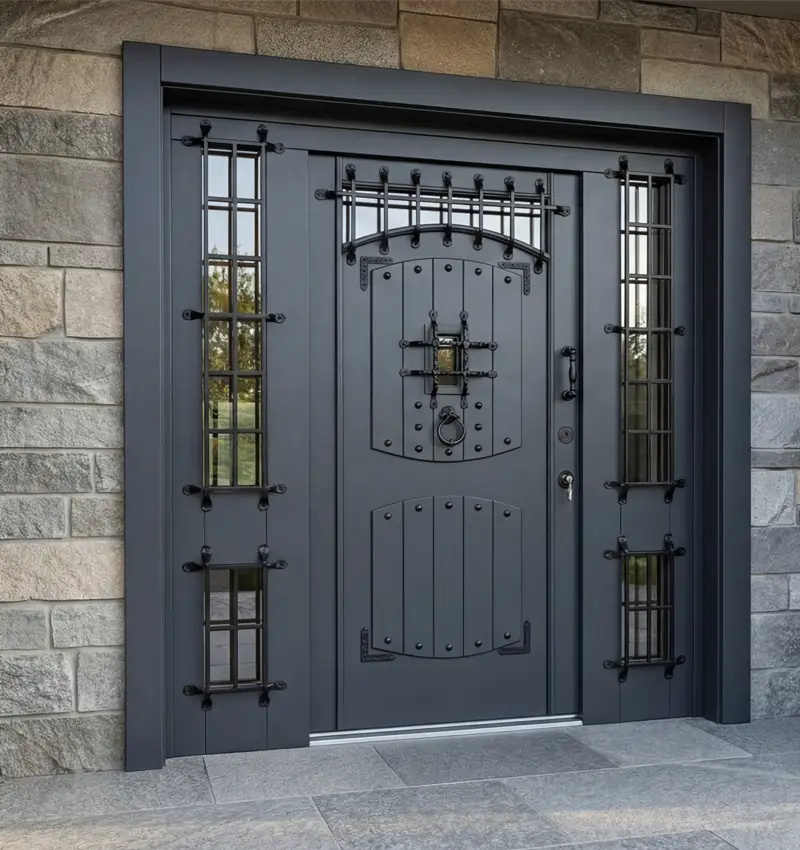 Chelsea Ferforje Villa Kapısı | Villa Kapısı Modelleri Fiyatları