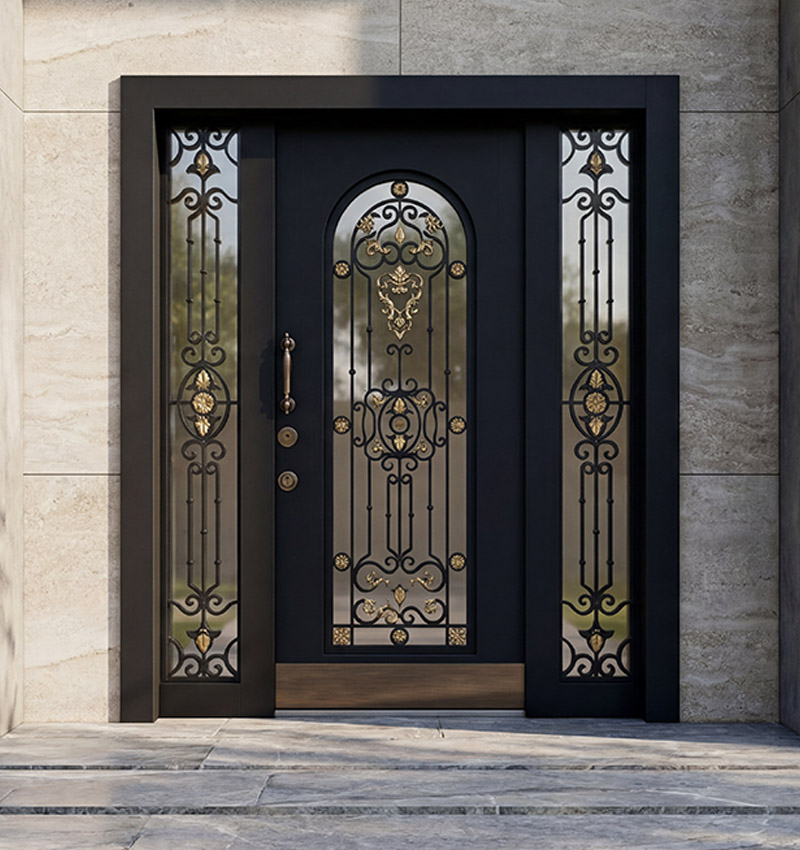 Valois Ferforje Villa Kapısı | Villa Kapısı Çelik Kapı