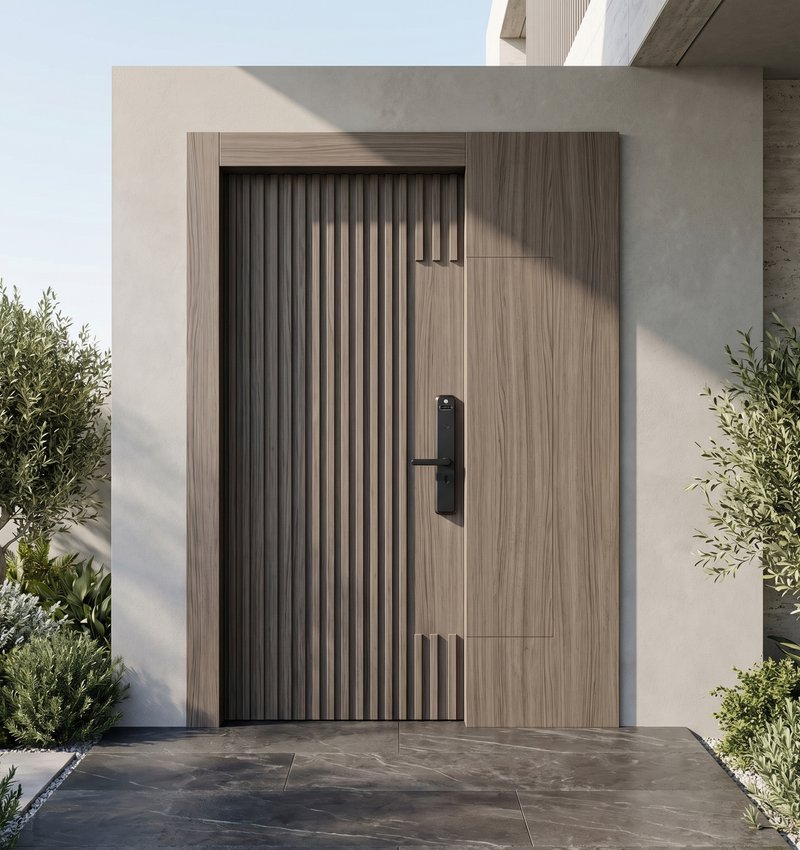 Blackboard Kompozit Villa Kapısı | Villa Kapısı Çelik Kapı 5 Blc 2026 Ahsap 4584 1