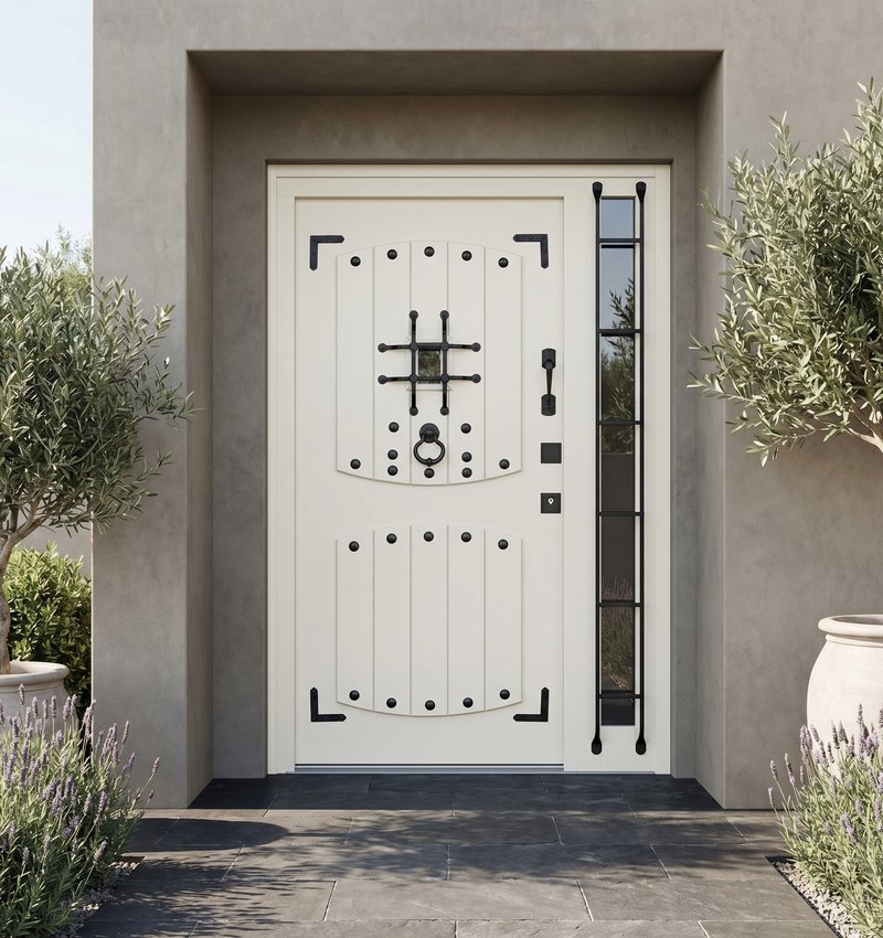 Blinders Eskitme Klasik Villa Kapısı | Villa Kapısı Çelik... 4 Blndrs 2026 Kirik Beyaz 1