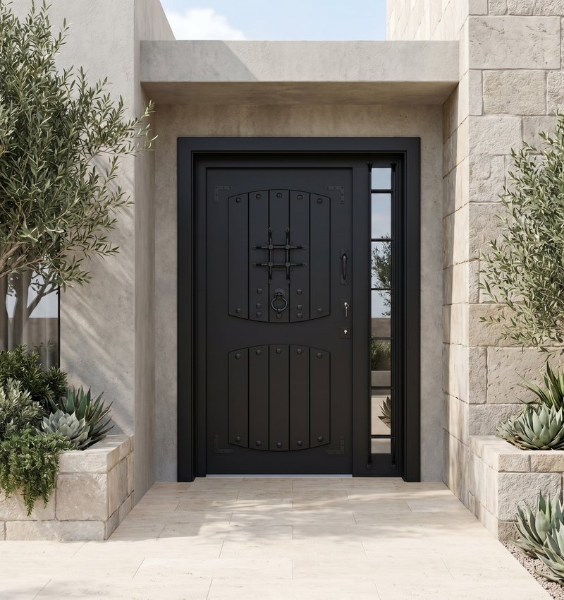 Blinders Eskitme Klasik Villa Kapısı | Villa Kapısı Çelik... 5 Blndrs 2026 Siyah 1