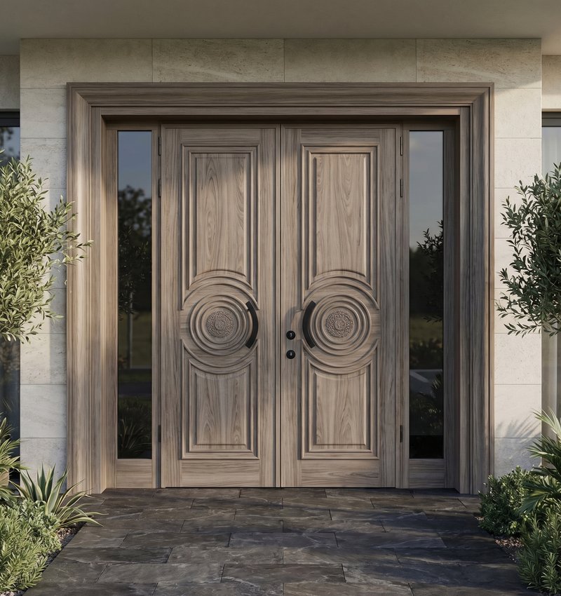 Btl Klasik Villa Kapısı | Villa Kapısı Çelik Kapı 5 Btl 2026 Ahsap 4584 1