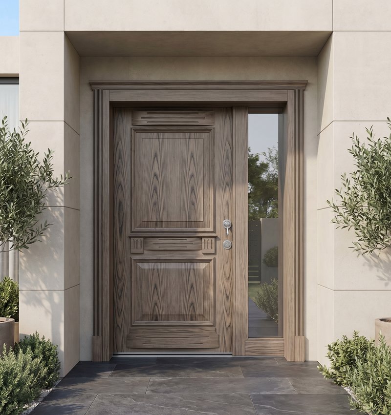 Tebriz Klasik Villa Kapısı | Villa Kapısı Çelik Kapı 5 Tbrz 2026 Ahsap 4584 1