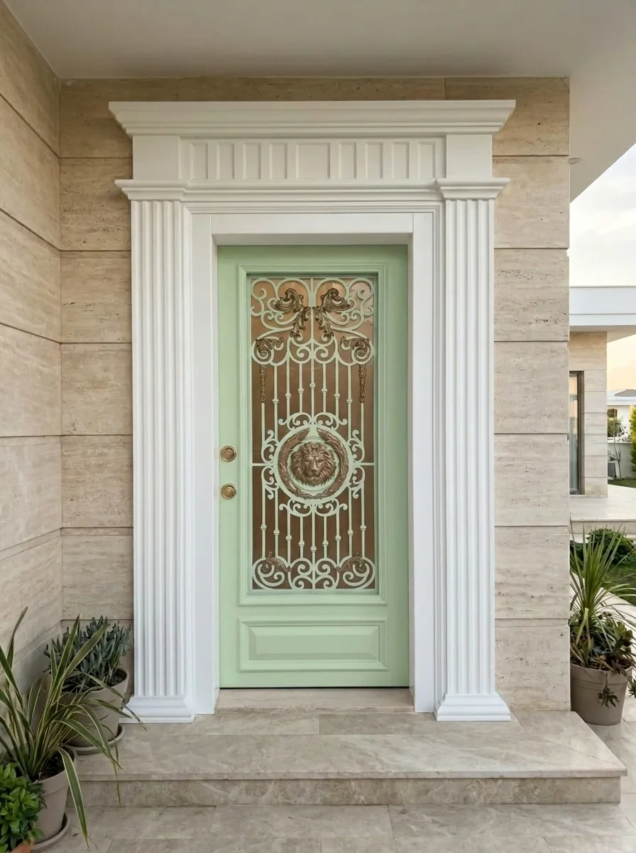 Riva Ahşap Ferforje Villa Kapısı 8 Riva Ahşap Ferforje Villa Kapısı Galeri Görseli